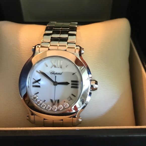 SOLD— Chopard Happy Diamond Watch - Picture 1 of 8